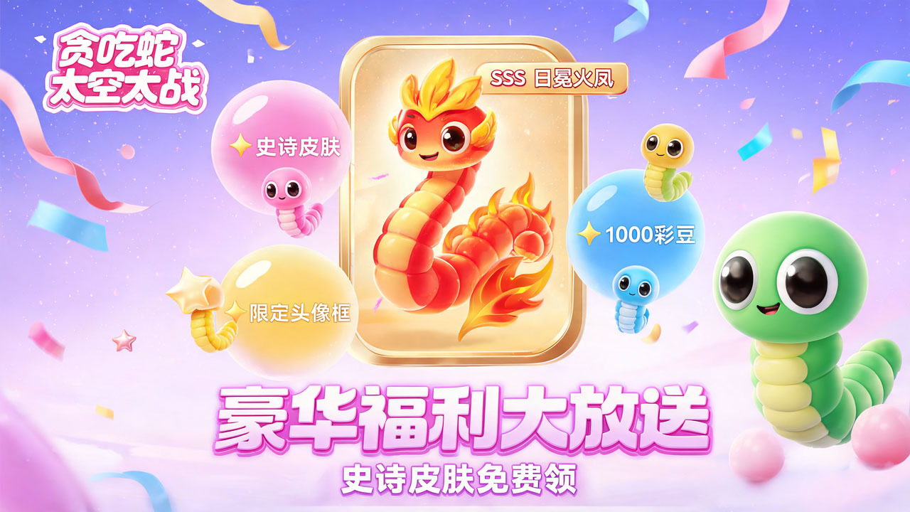 贪吃蛇太空大战截图