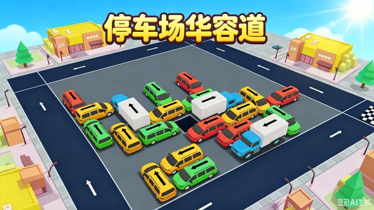 停车场华容道截图