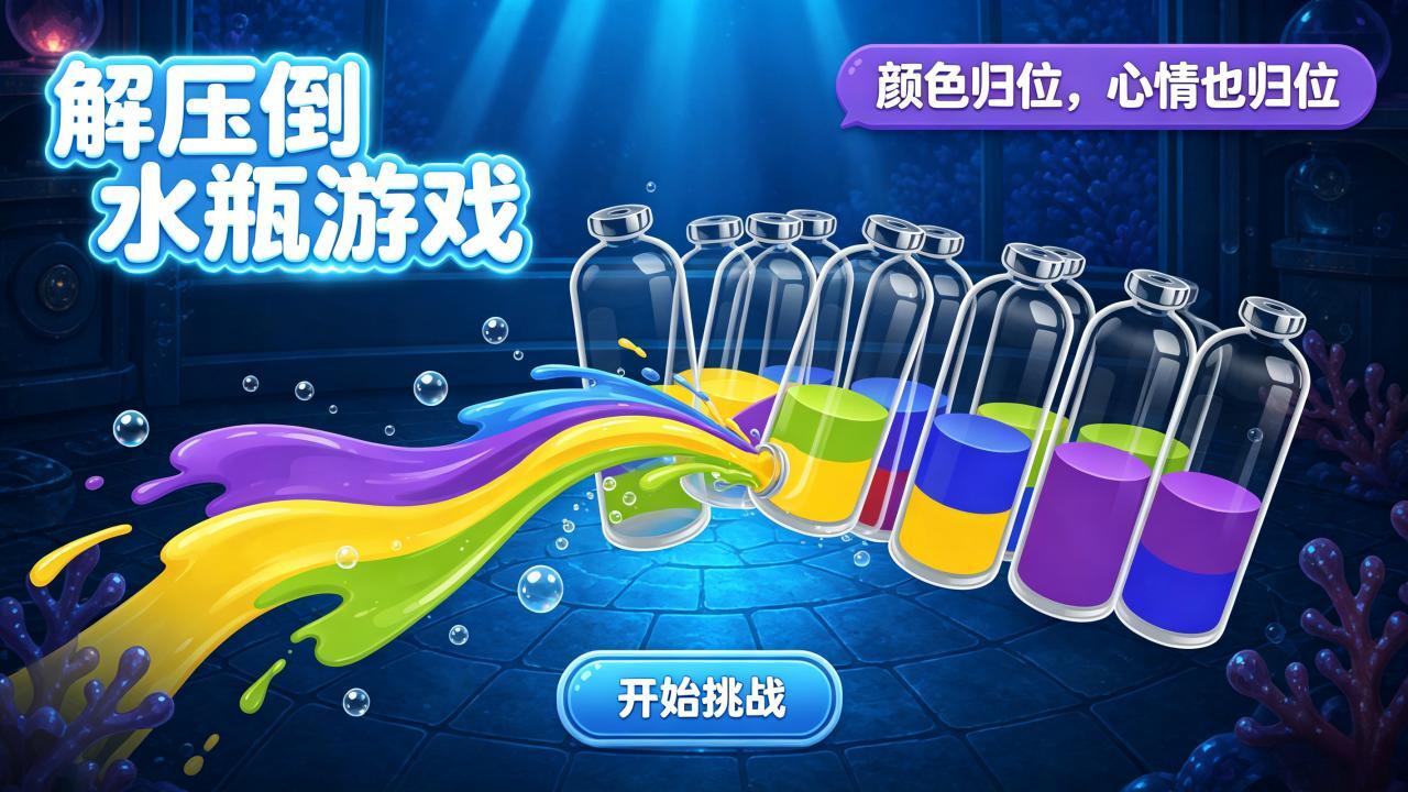 解压倒水瓶游戏截图