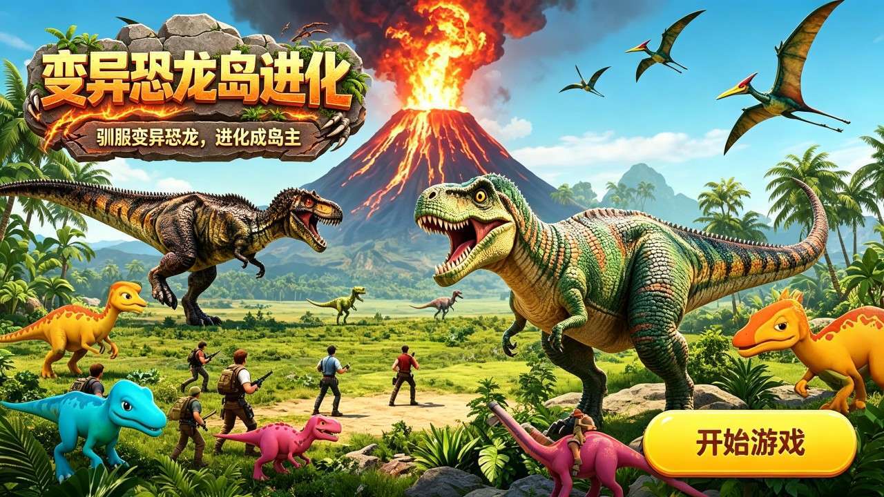 变异恐龙岛进化截图