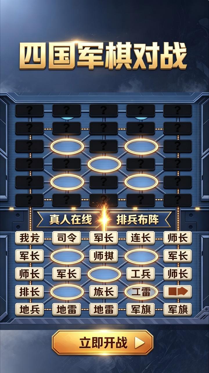 四国军旗对战截图