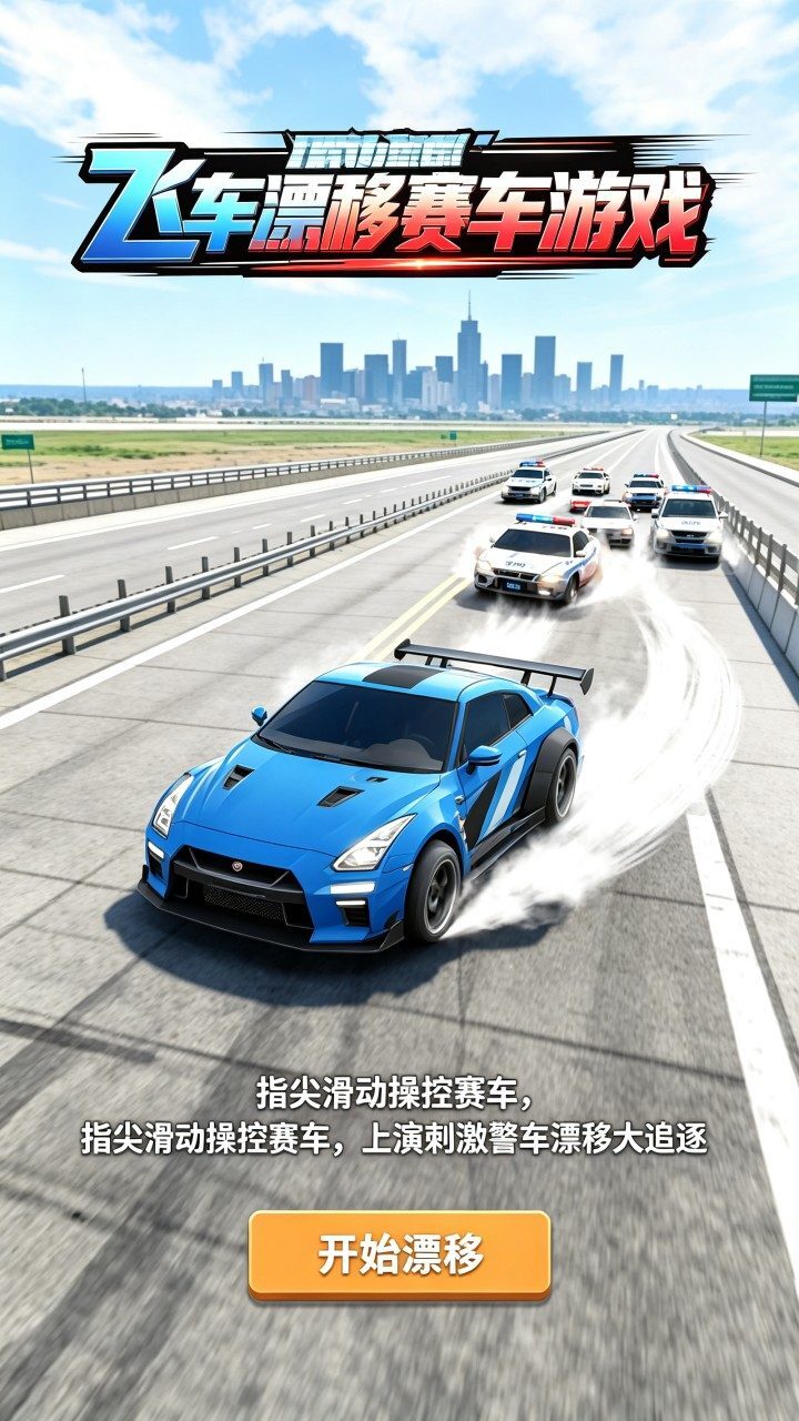 飞车漂移赛车游戏截图
