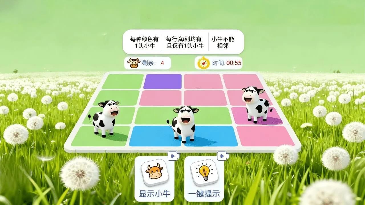 找牛游戏挑战截图