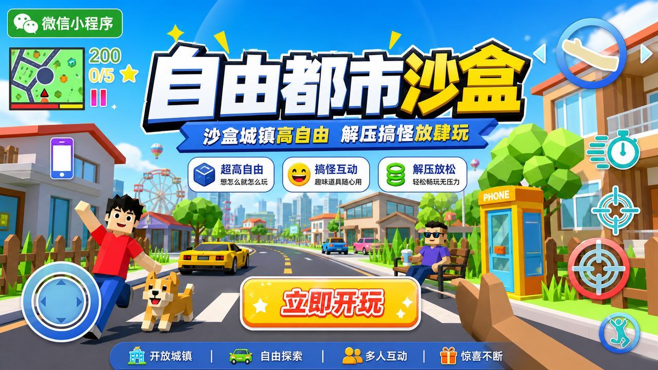 自由都市沙盒截图