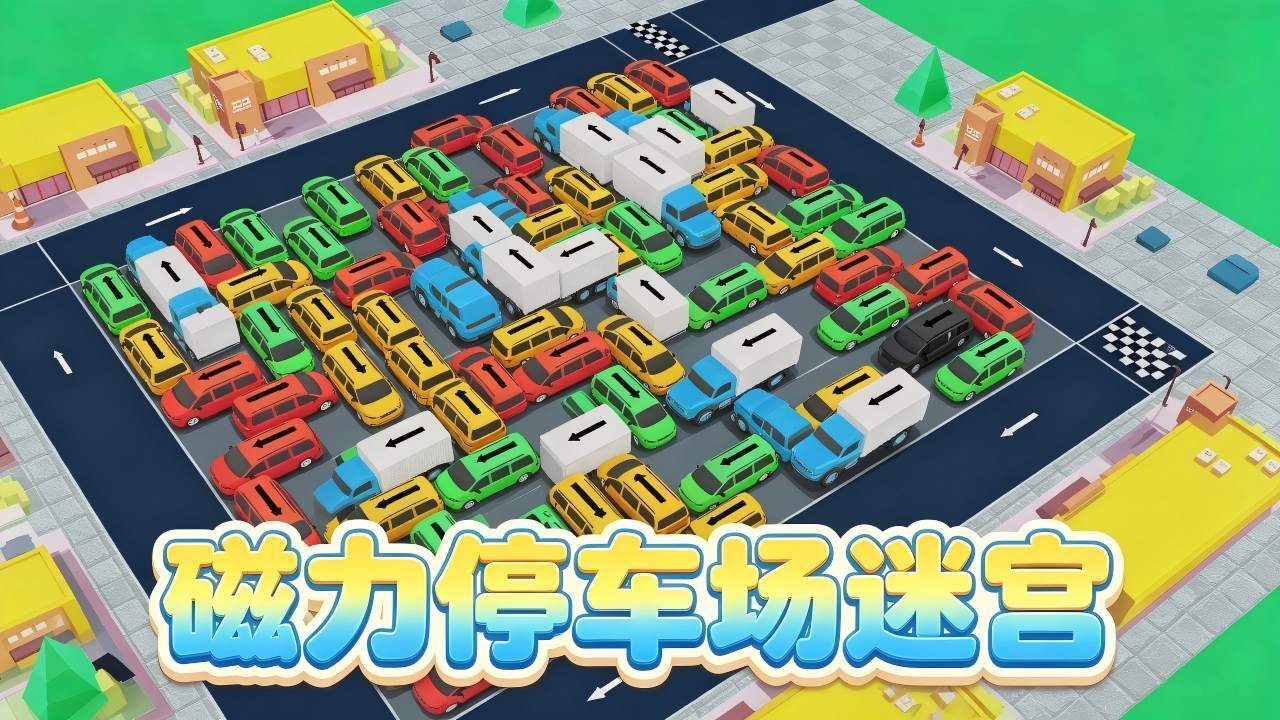 磁力停车场迷宫截图