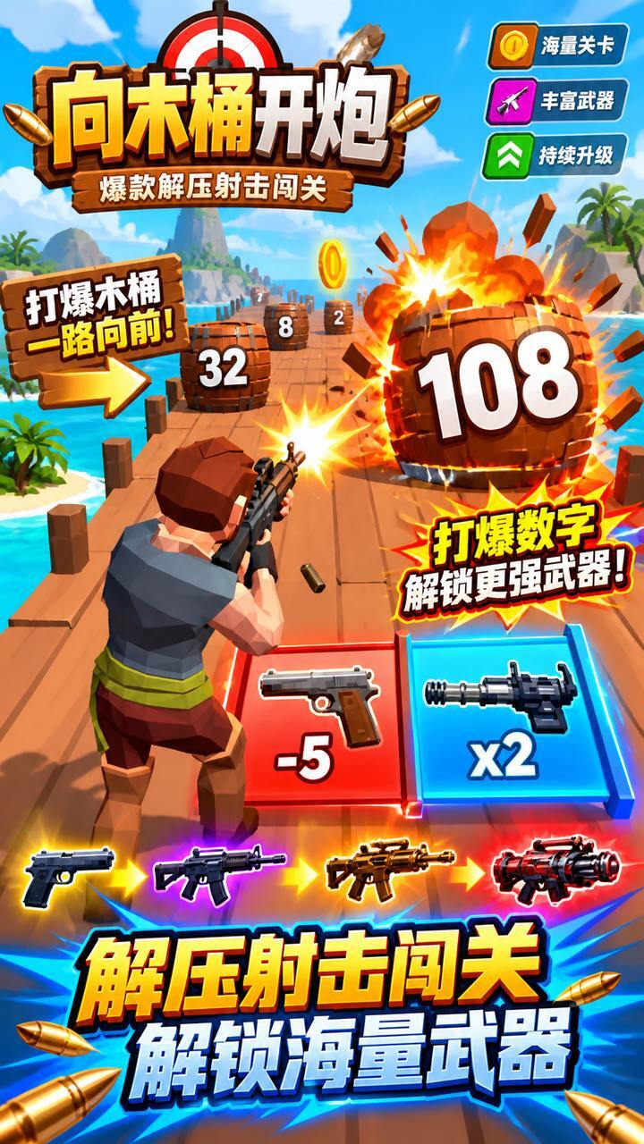 向木桶开炮截图