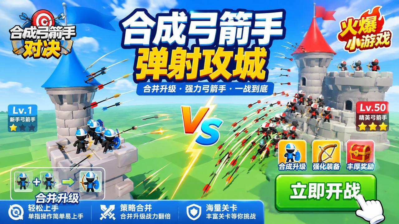 合成弓箭手对决截图