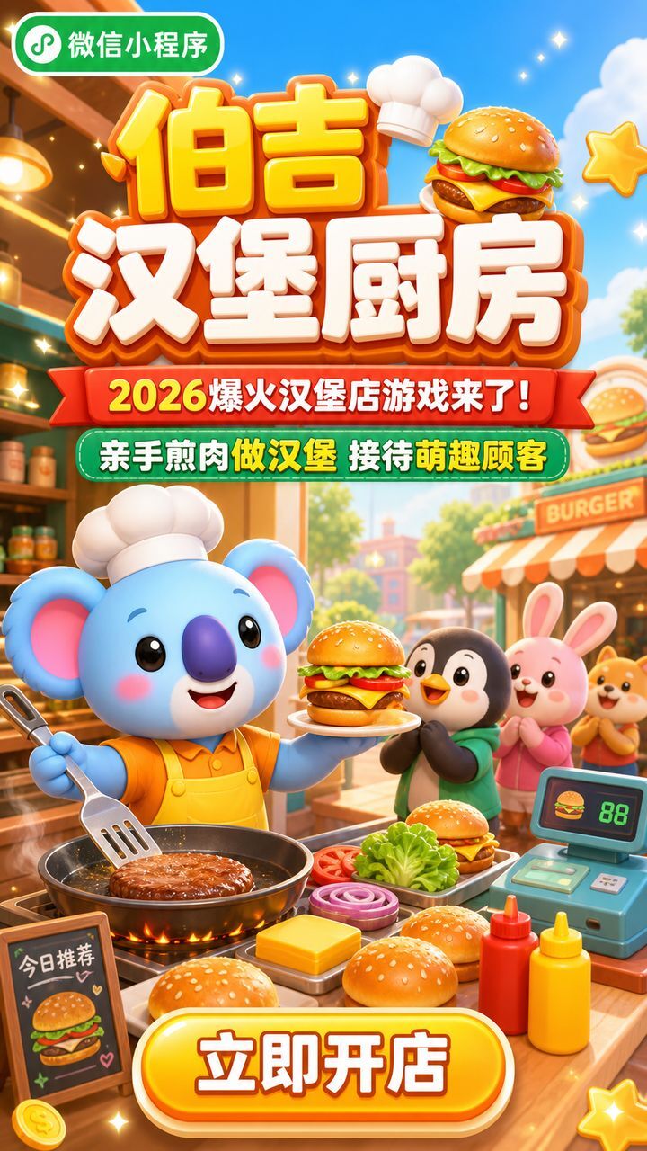 伯吉汉堡厨房截图