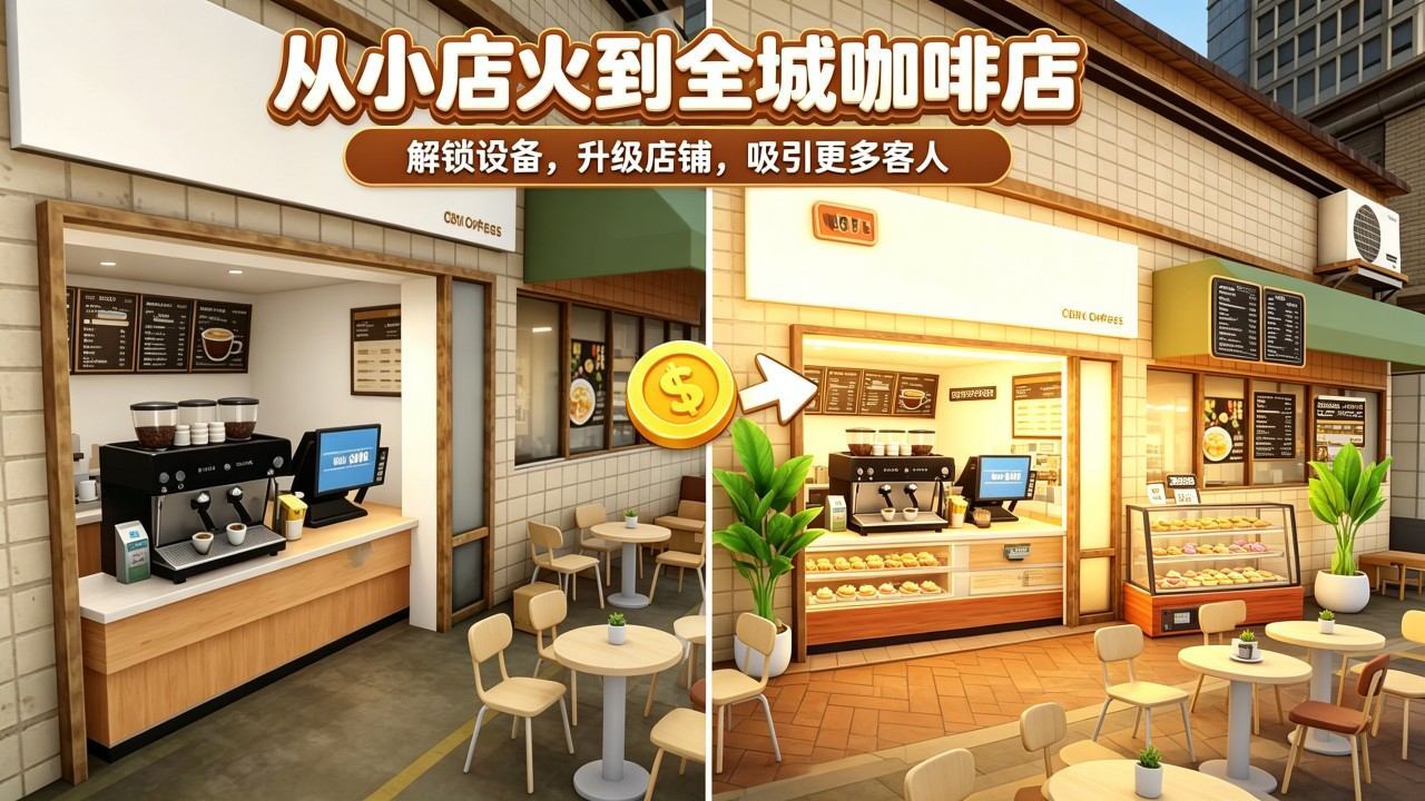 开间咖啡店截图