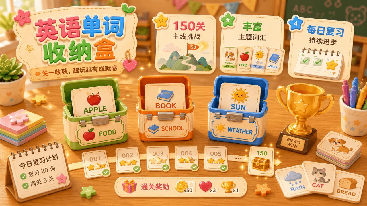 英语单词收纳盒截图