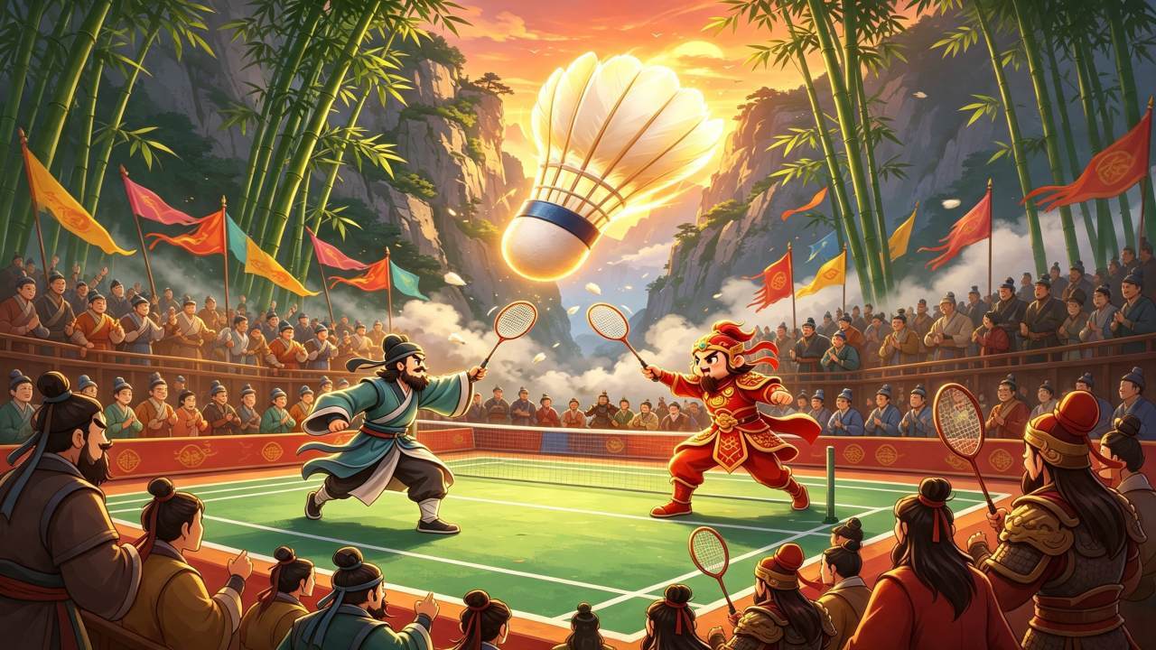 欢乐羽毛球截图