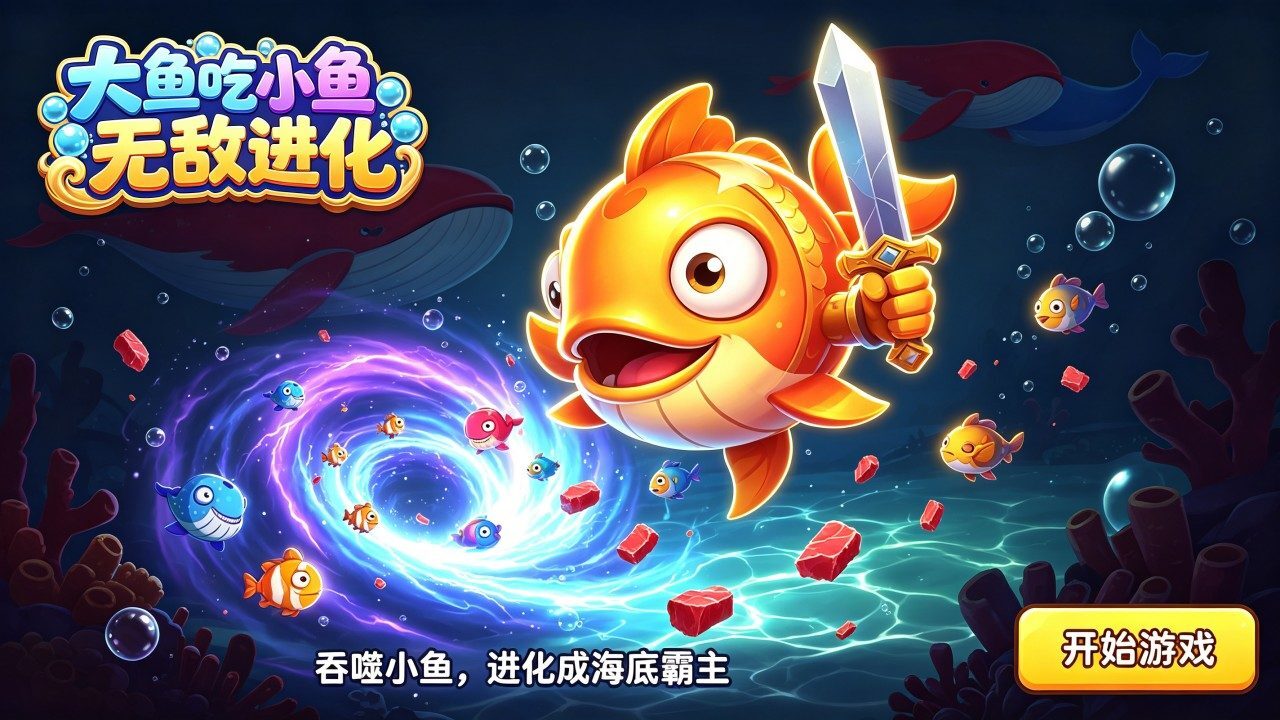 大鱼吃小鱼无敌进化截图