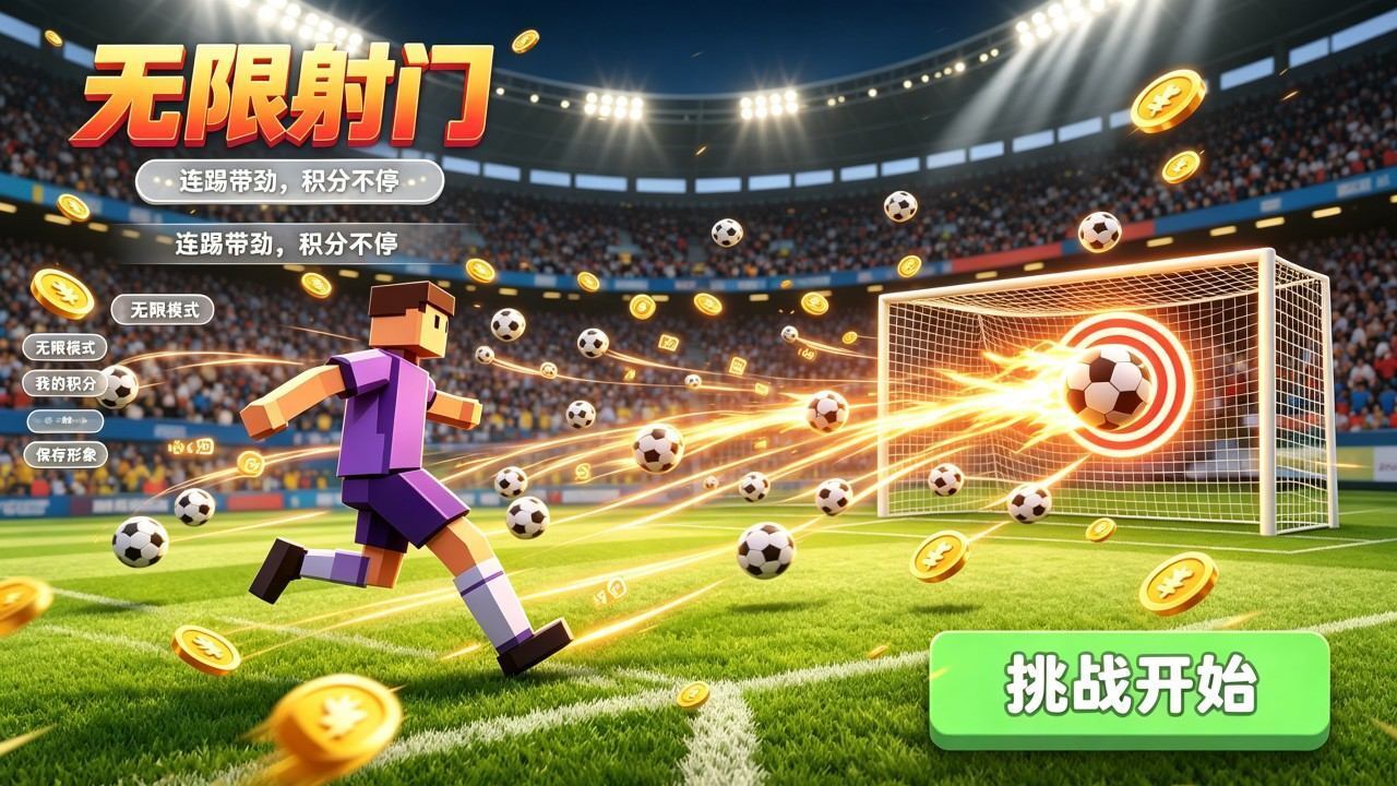 真实踢足球点球截图