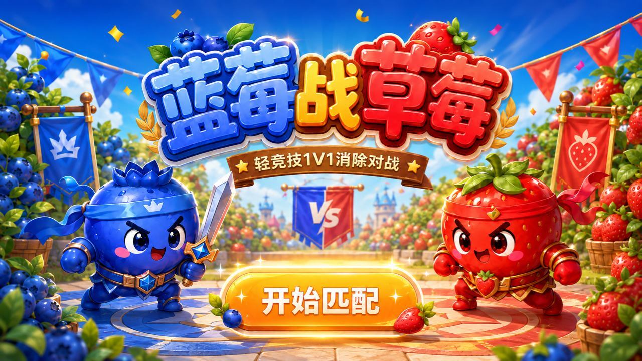 蓝莓战草莓截图