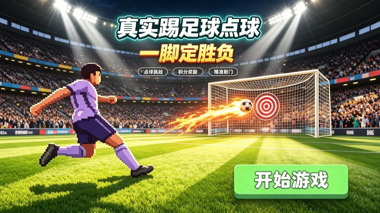 真实踢足球点球截图