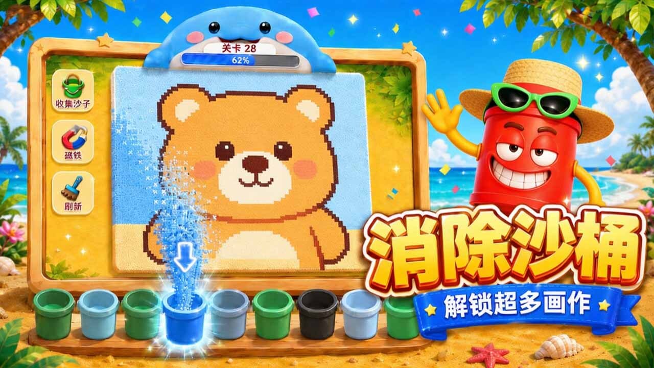 沙画趣消除截图