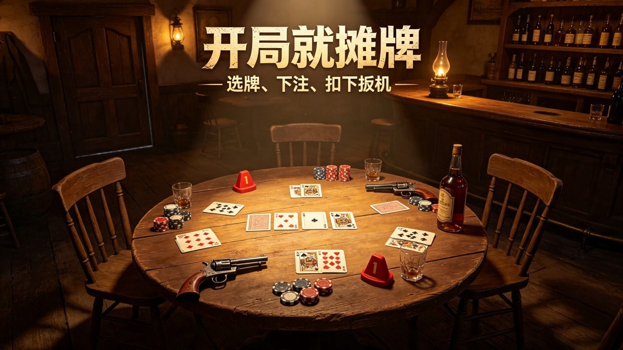 骗子卡牌左轮游戏截图