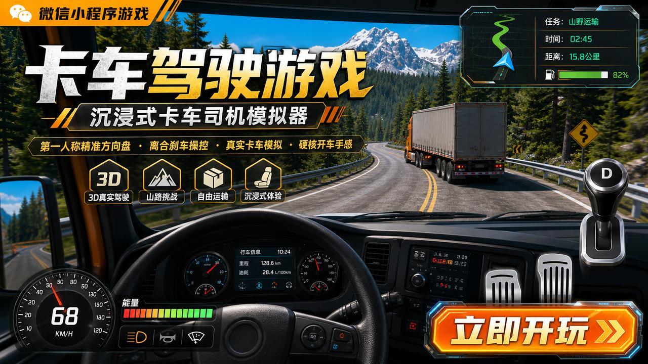 卡车驾驶游戏截图