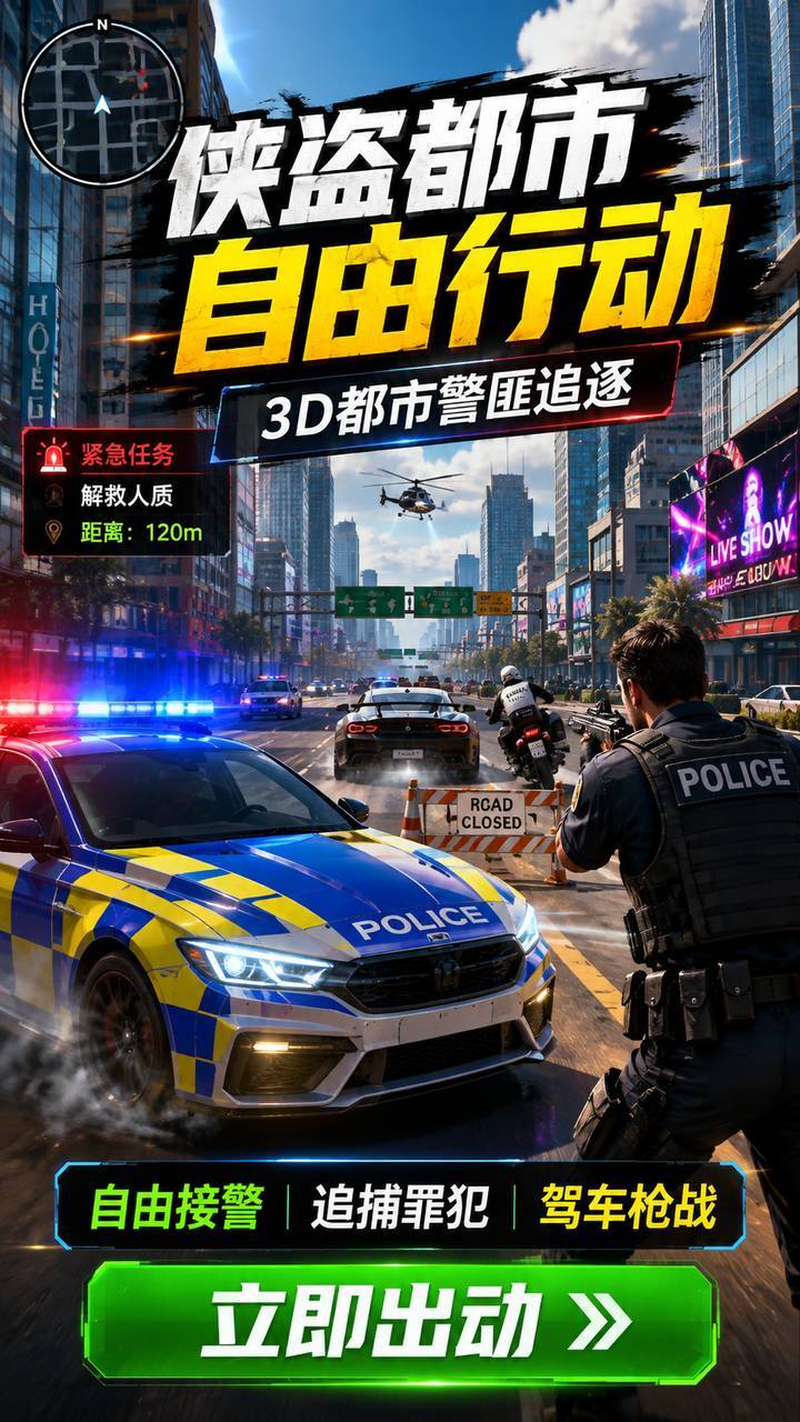 侠盗都市自由行动截图