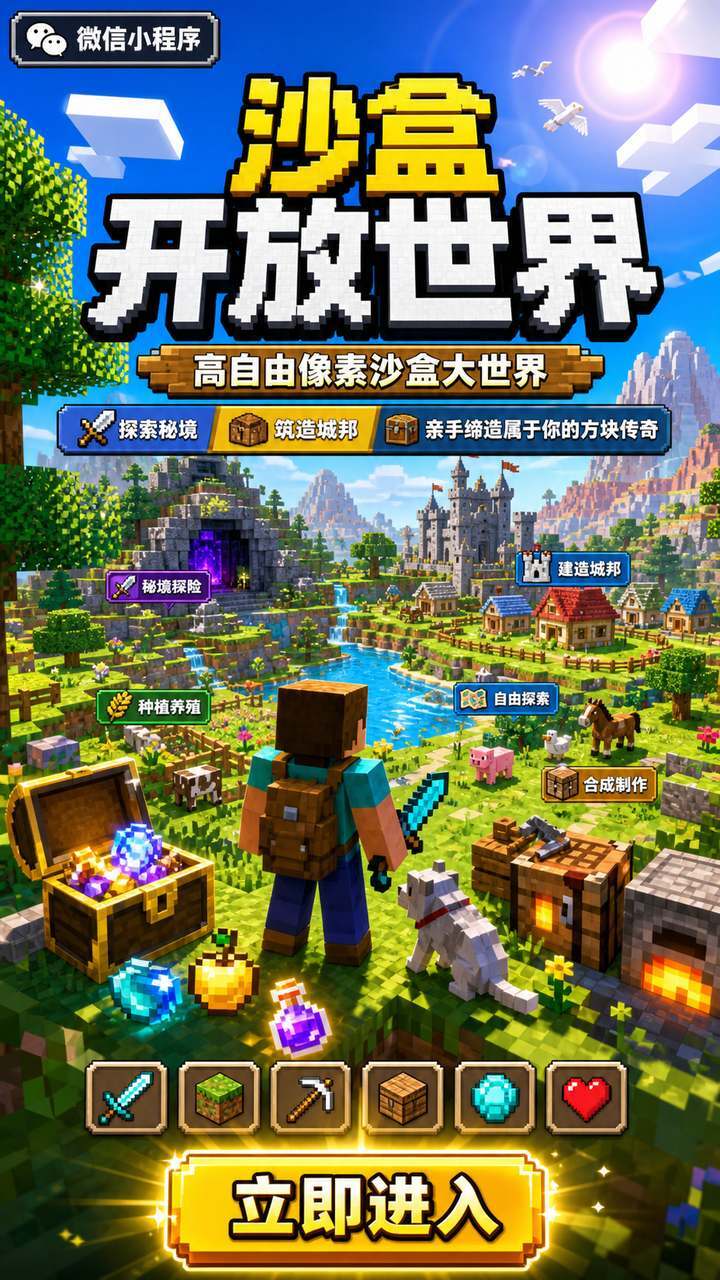 沙盒开放世界截图