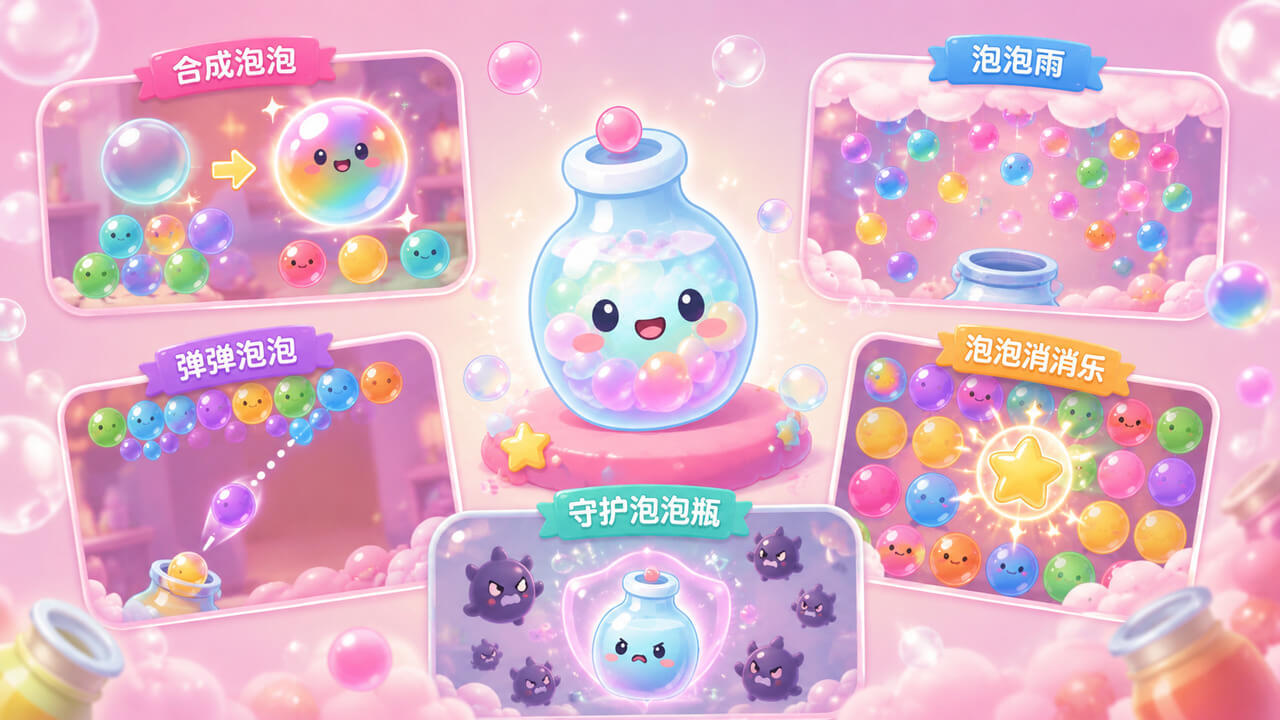 泡泡瓶子截图