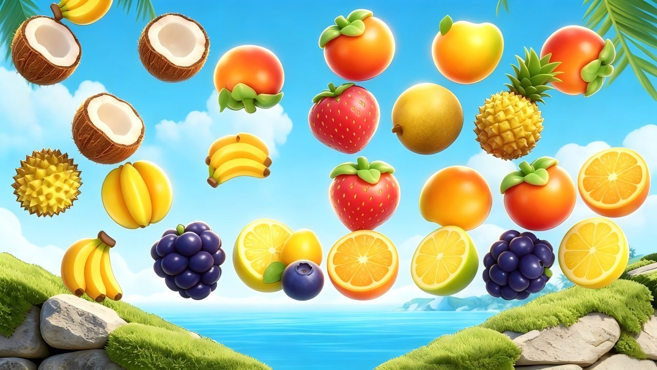 水果漫天消截图