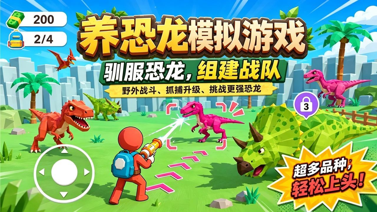 养恐龙模拟游戏截图
