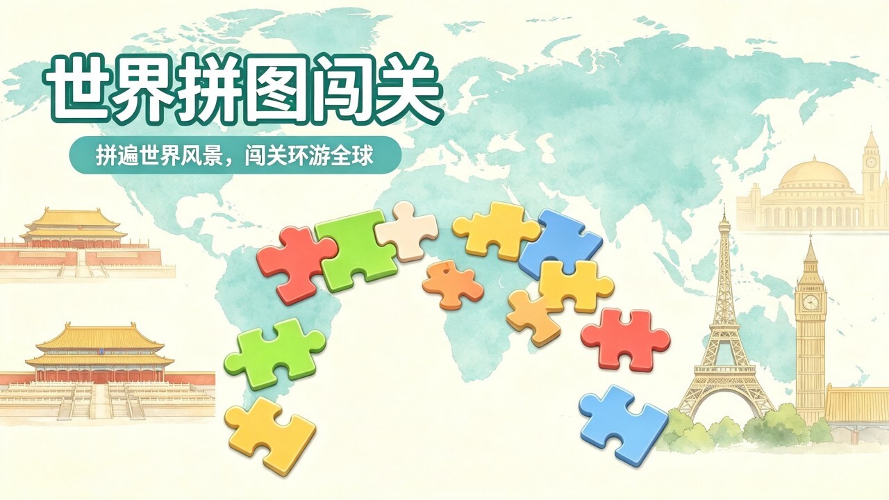世界拼图闯关截图