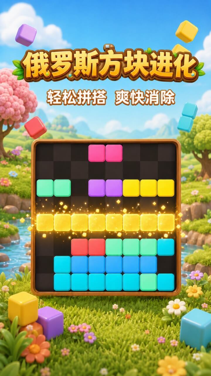 俄罗斯方块进化截图