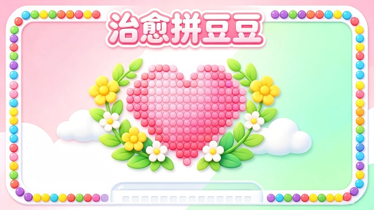 治愈拼豆豆截图