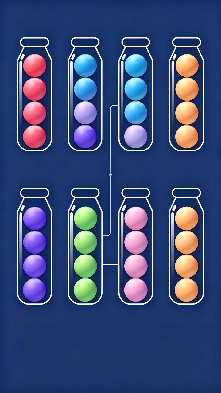 彩球排排序截图