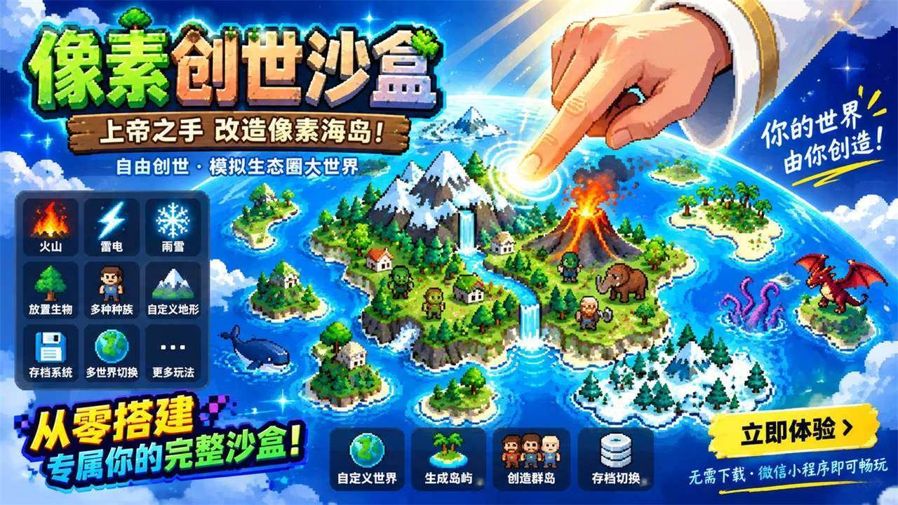 像素创世沙盒截图