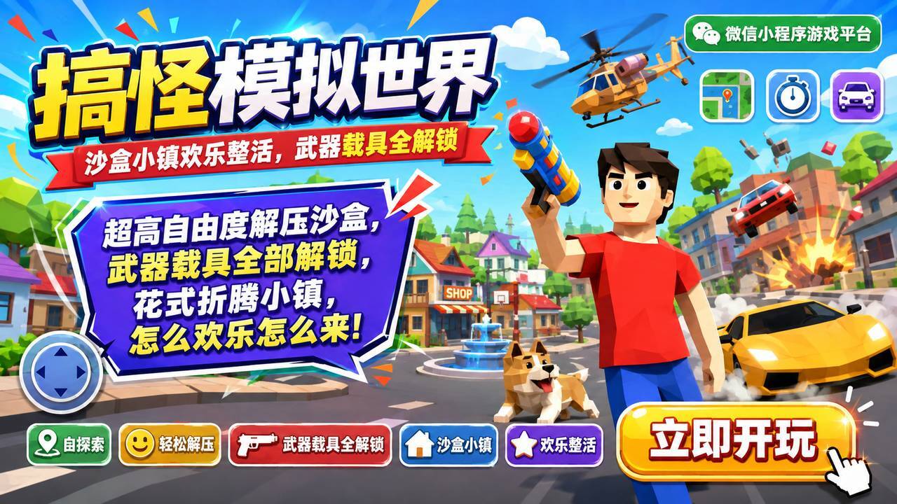搞怪模拟世界截图