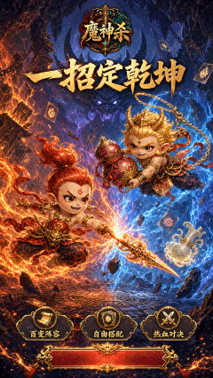 魔幻对战截图