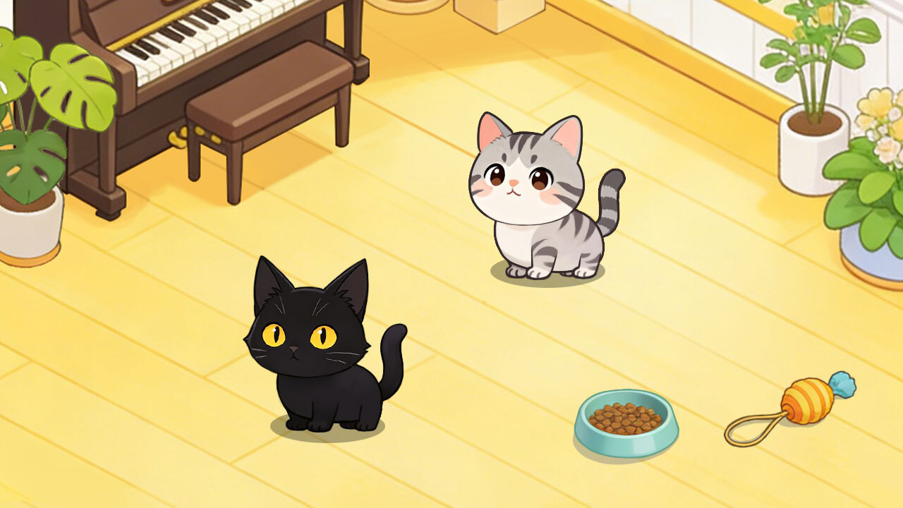 猫咪解压游戏截图