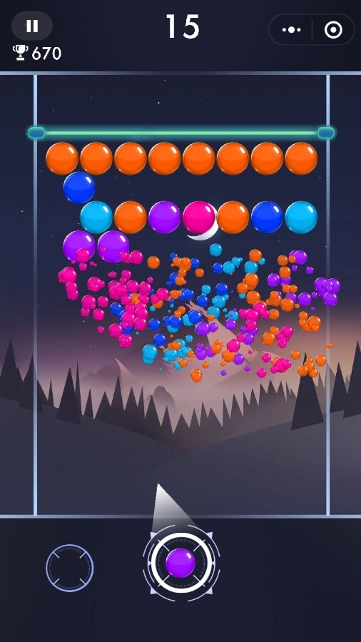 疯狂泡泡龙射手截图