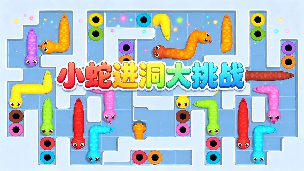 小蛇进洞大挑战截图
