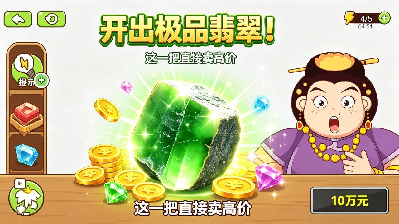 开玉石疯狂买买买截图