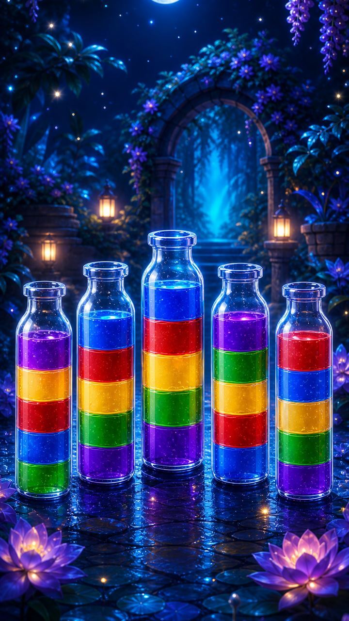 倒水花园截图