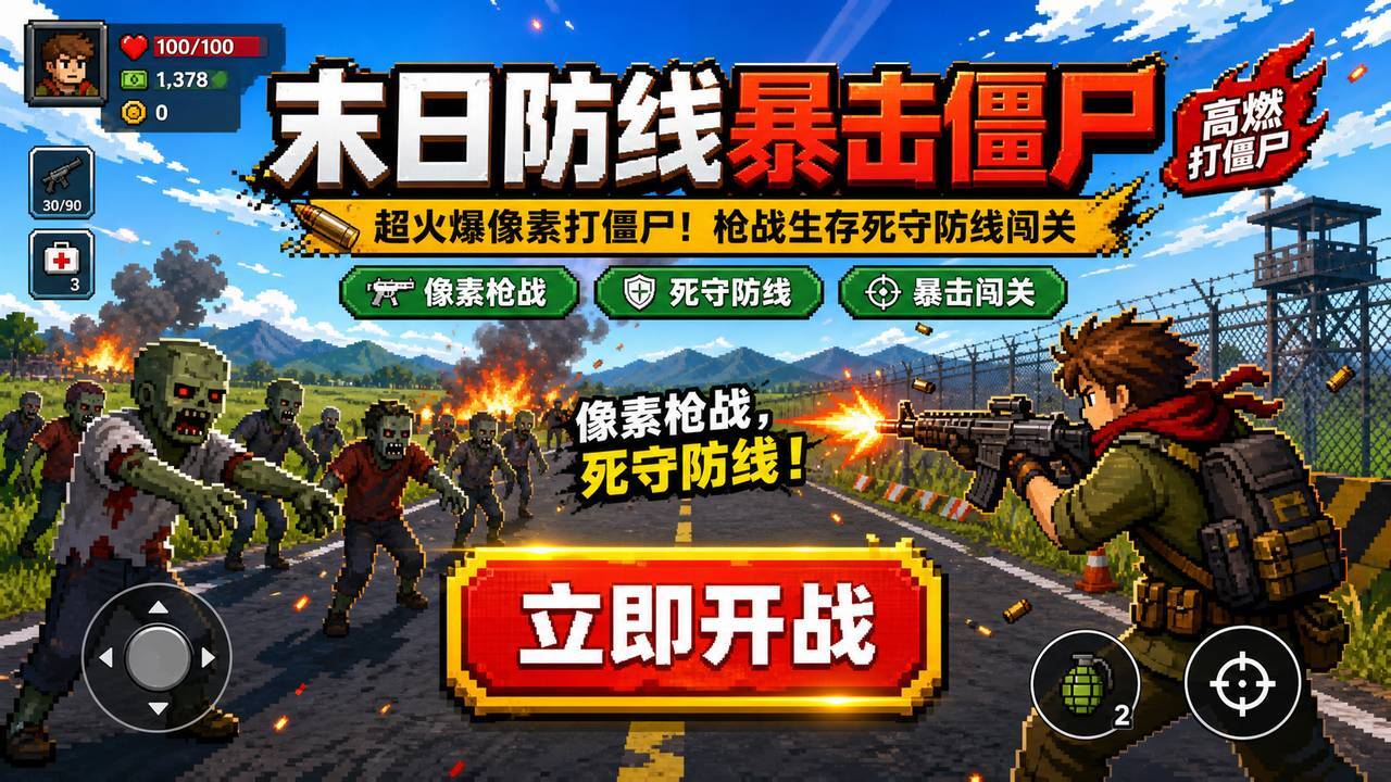 末日防线暴击僵尸截图