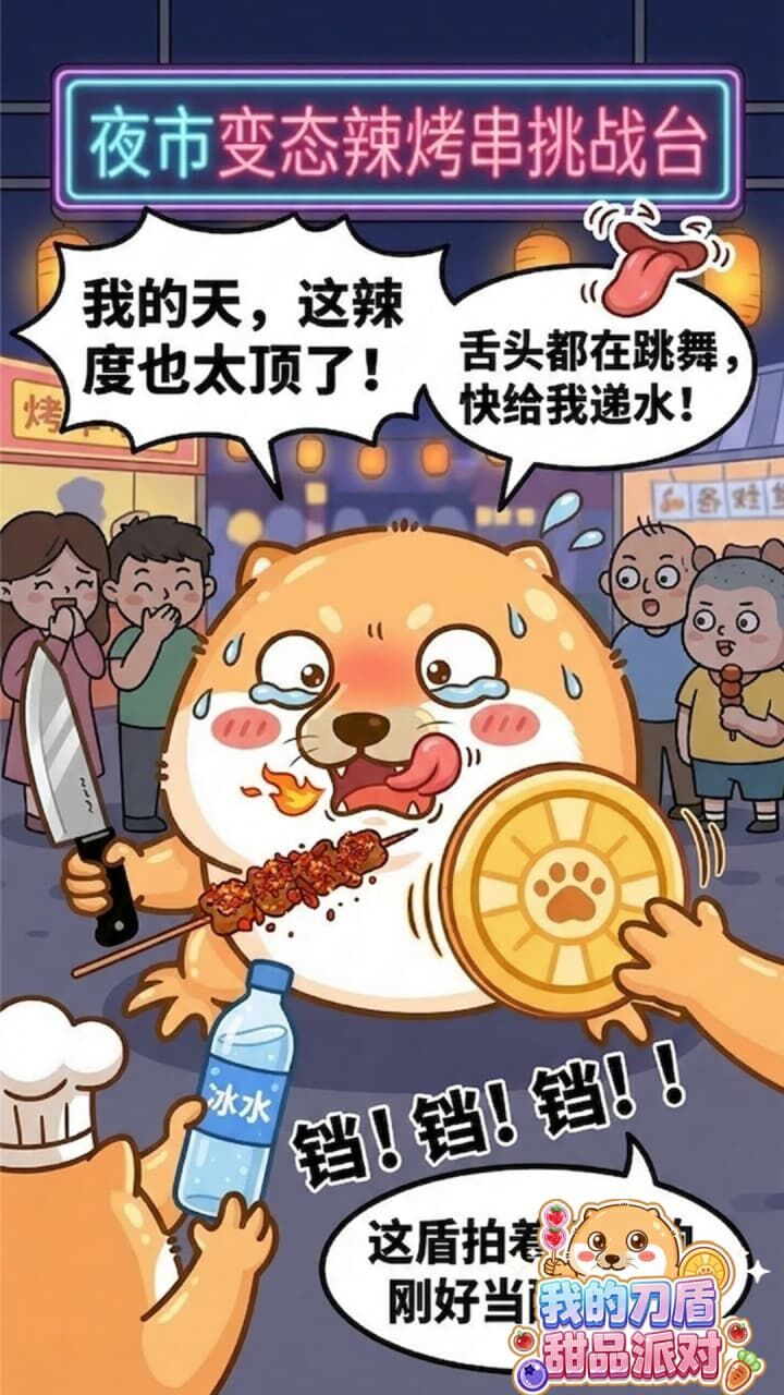 我的刀盾甜品派对截图