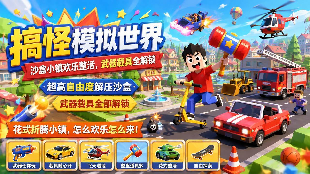 搞怪模拟世界截图