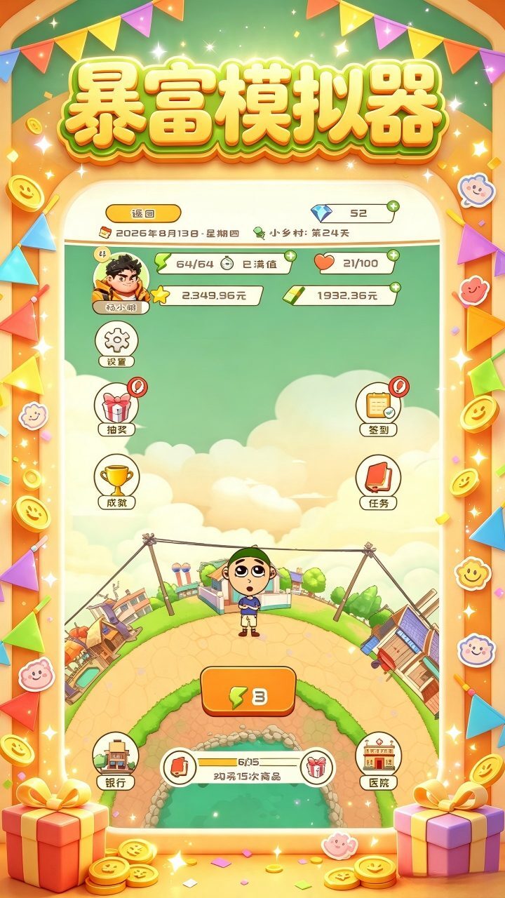 暴富模拟器截图