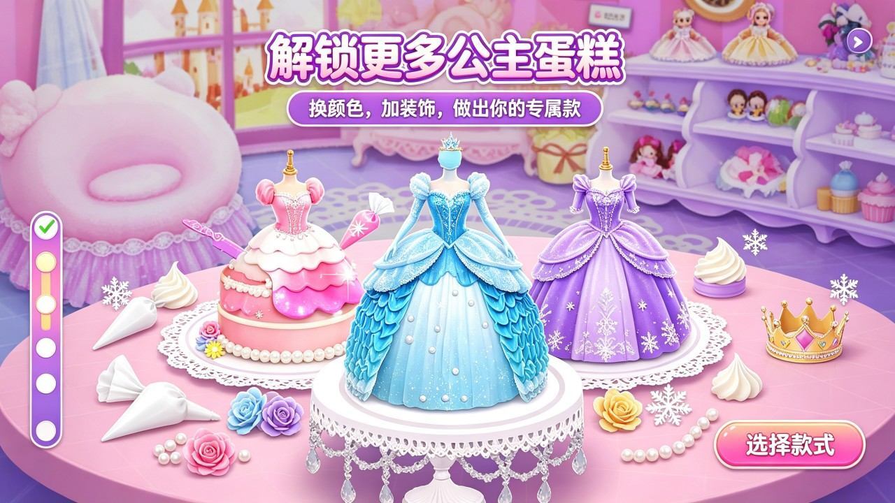 蛋糕制作模拟器截图