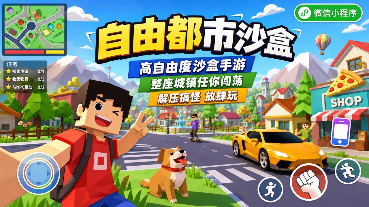 自由都市沙盒截图