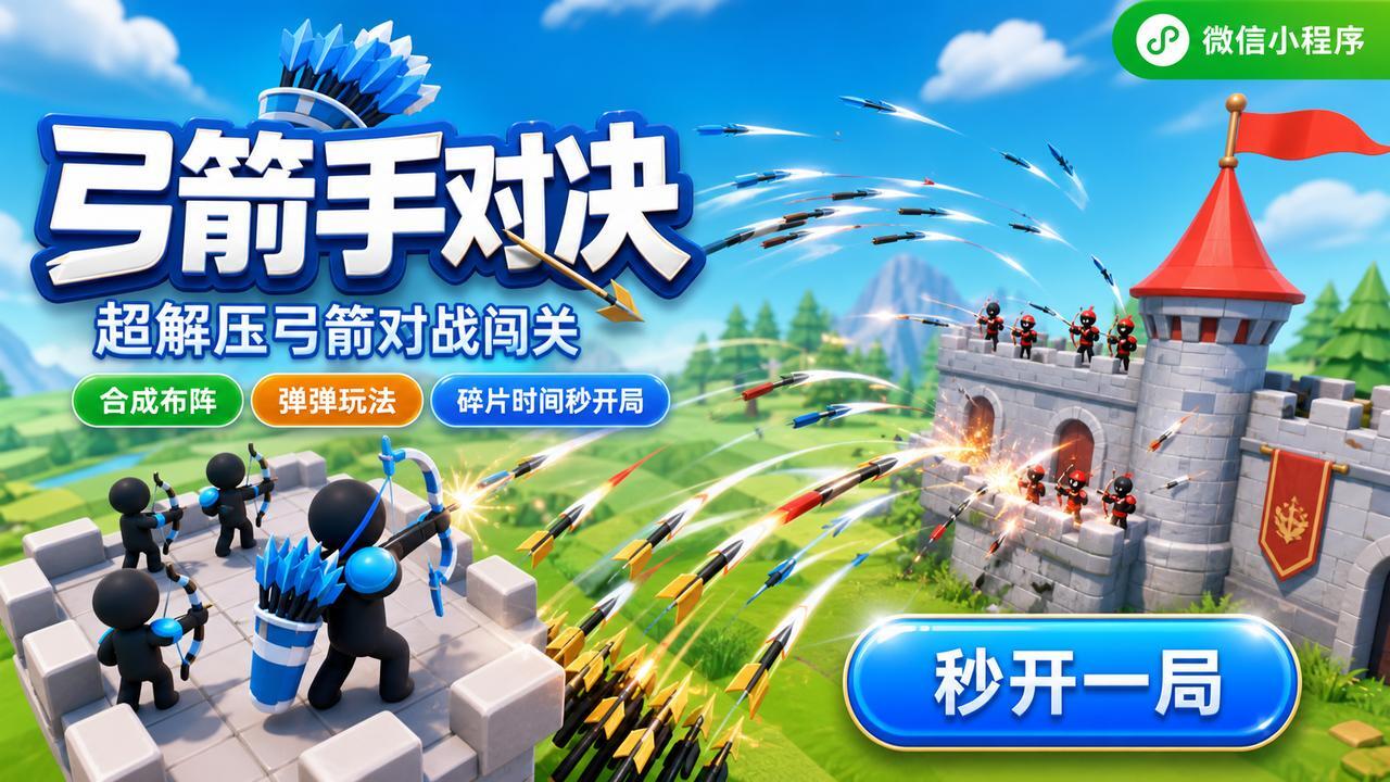 弓箭手对决小游戏截图