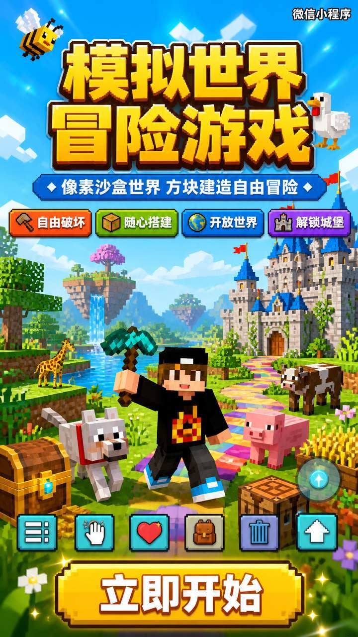 模拟世界冒险游戏截图