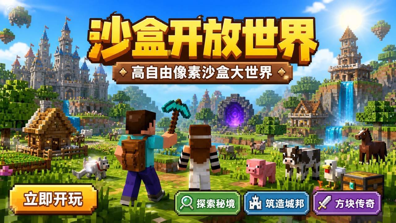 沙盒开放世界截图
