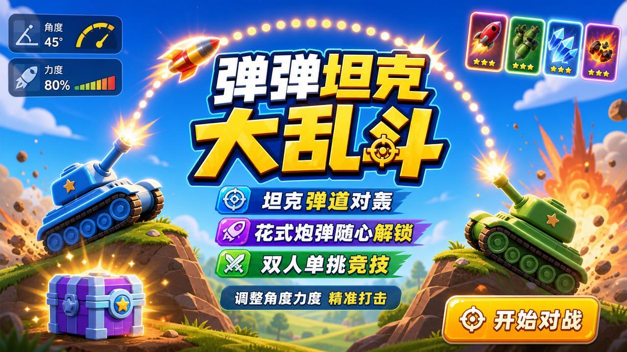弹弹坦克大乱斗截图