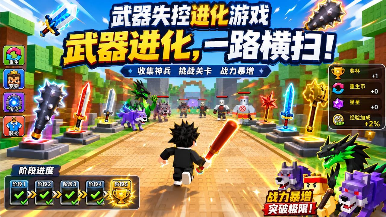 武器无限升级游戏截图
